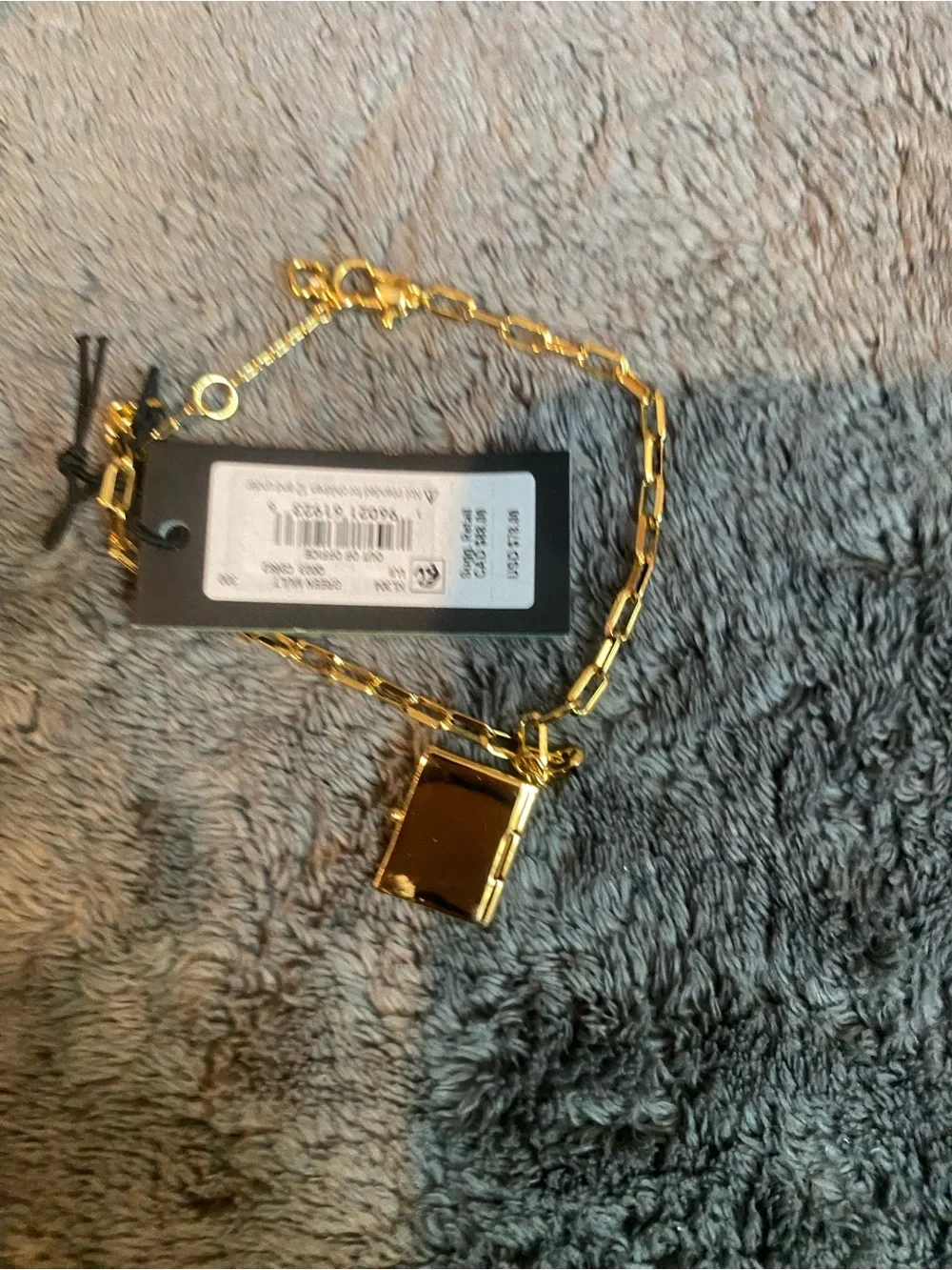 BNWT Kate Spade NY Passport Charm Link Bracelet in Gold Tone $78 - Picture 5 of 5